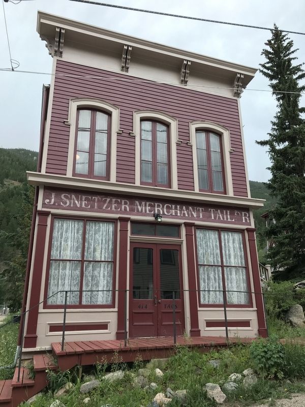 McMurdy-Snetzer Building, 1869 Marker image. Click for full size.