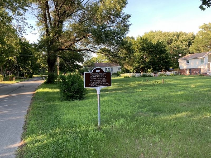 Rapp Road Community Marker image. Click for full size.