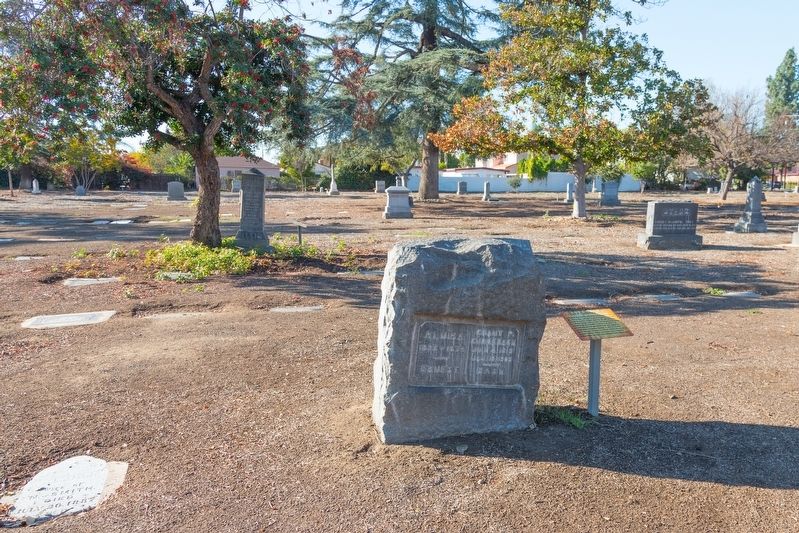Grant and Almira Cuddeback Gravesite and Marker image. Click for full size.