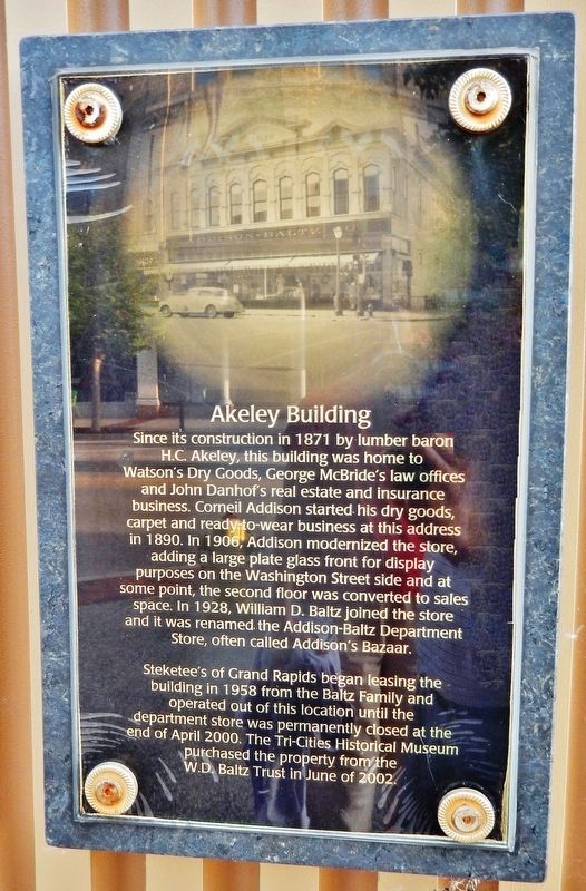 Akeley Building Marker image. Click for full size.