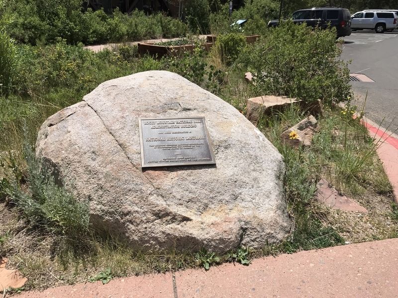 Rocky Mountain National Park Administration Building Marker image. Click for full size.
