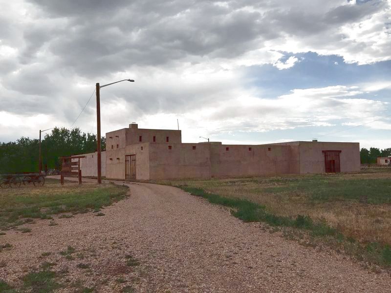 Replica Fort Lupton image. Click for full size.