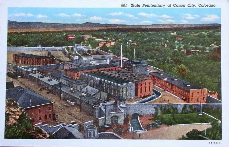 <i>State Penitentiary at Canon City, Colorado</i> image. Click for full size.