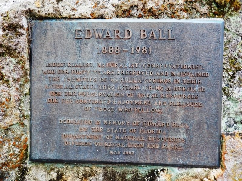 Edward Ball Marker image. Click for full size.