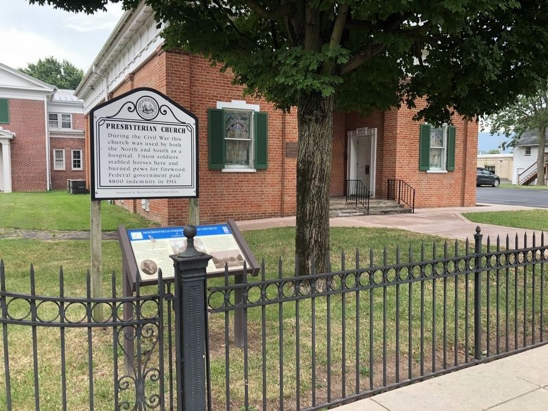 Presbyterian Church Marker image. Click for full size.