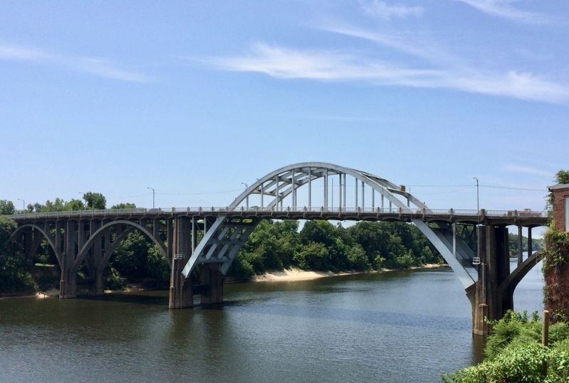 Edmund Pettus Bridge in Selma, Alabama. image. Click for full size.