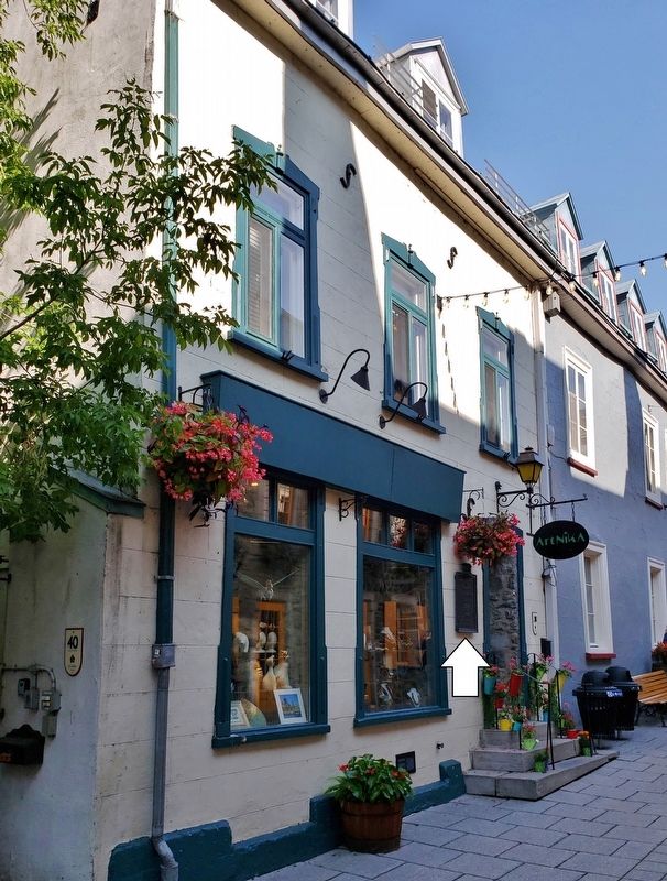 Hommage à Pierre et Gabriel LeMieux Marker. Click for full size. Hommage à Pierre et Gabriel LeMieux Marker image. Click for full size.