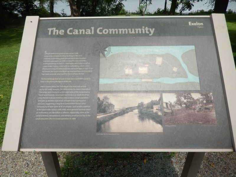 The Canal Community Marker image. Click for full size.