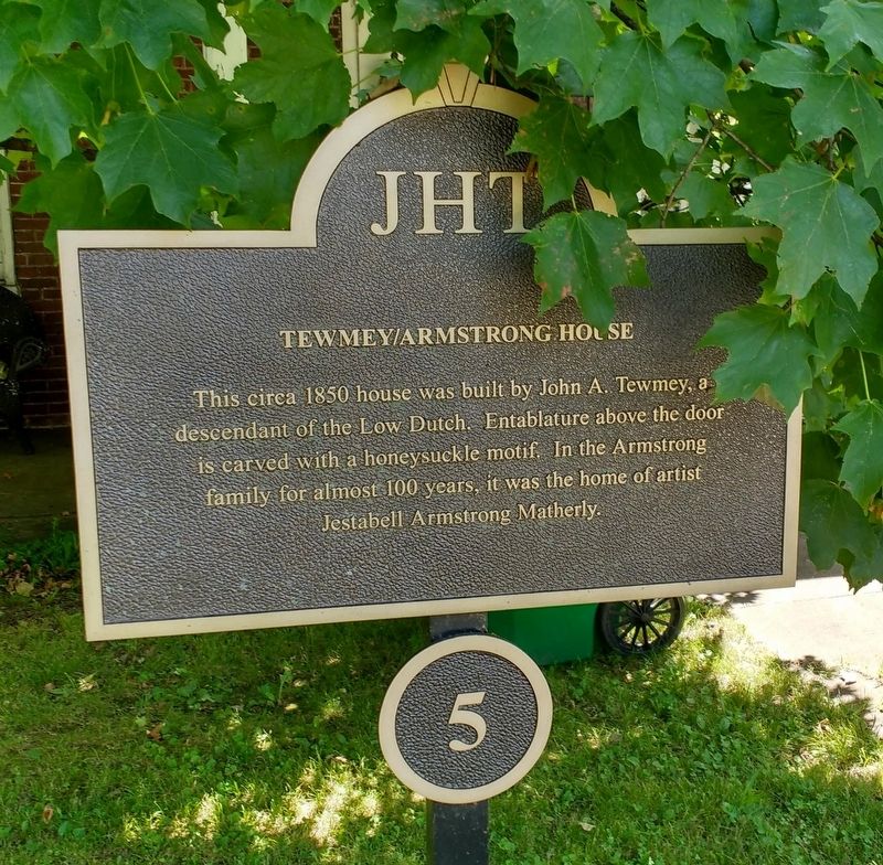 Tewmey / Armstrong House Marker image. Click for full size.