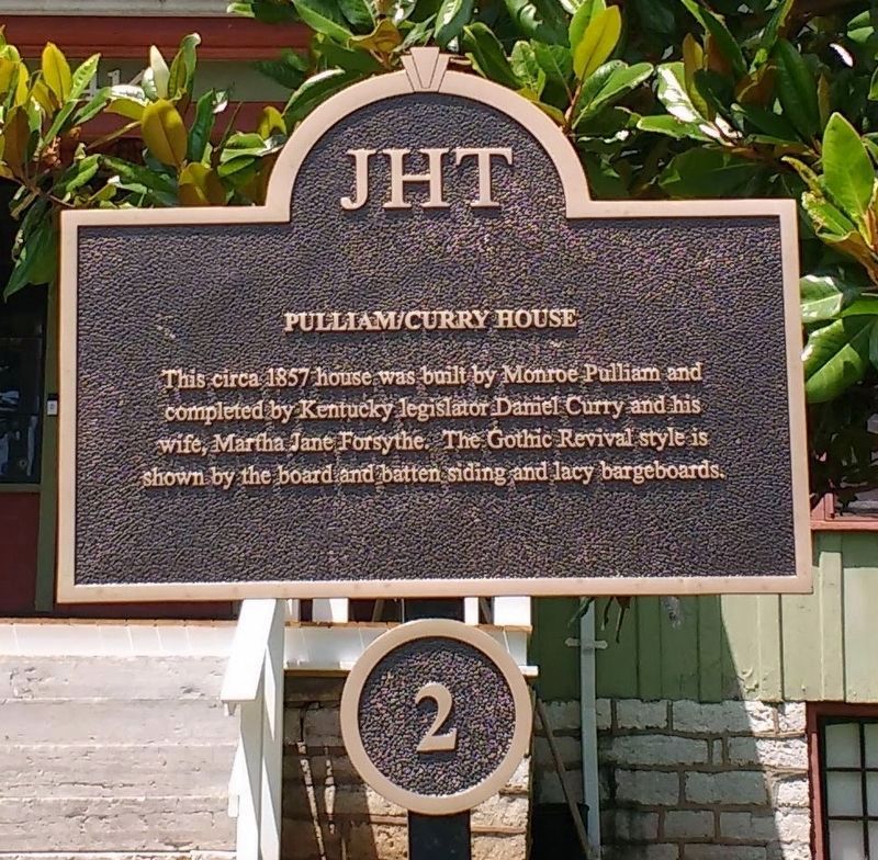 Pulliam / Curry House Marker image. Click for full size.