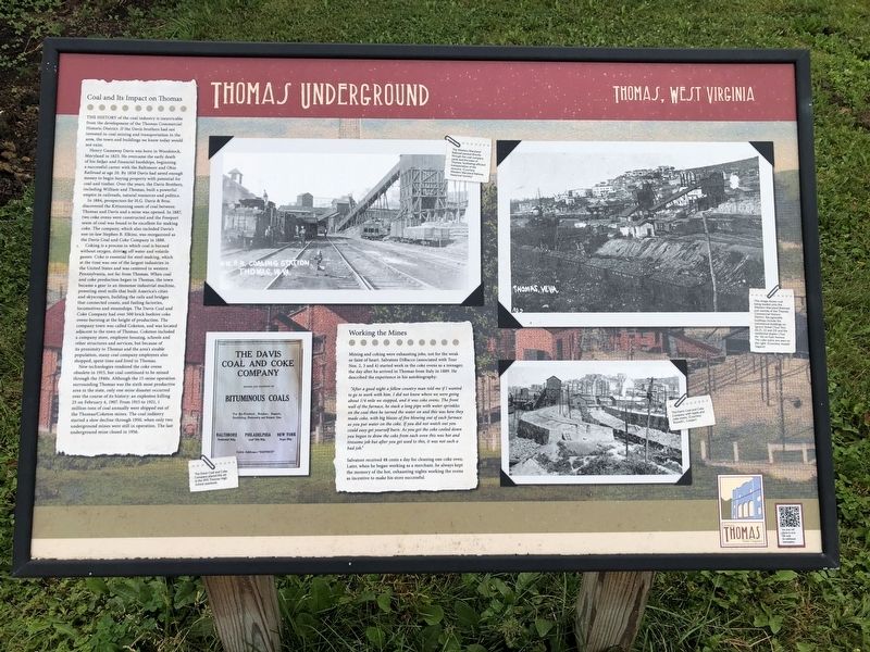 Thomas Underground Marker image. Click for full size.