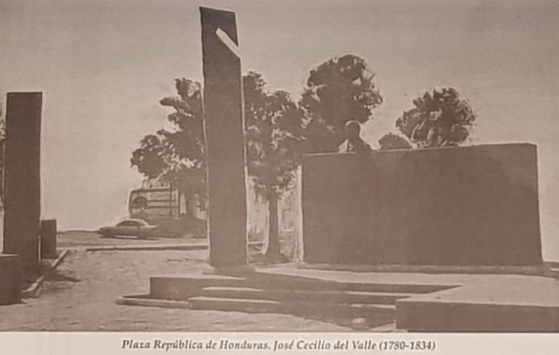 José Cecilio del Valle Monument image. Click for full size.