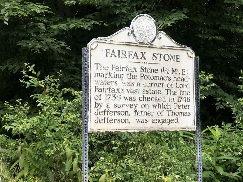 Fairfax Stone Marker image. Click for full size.