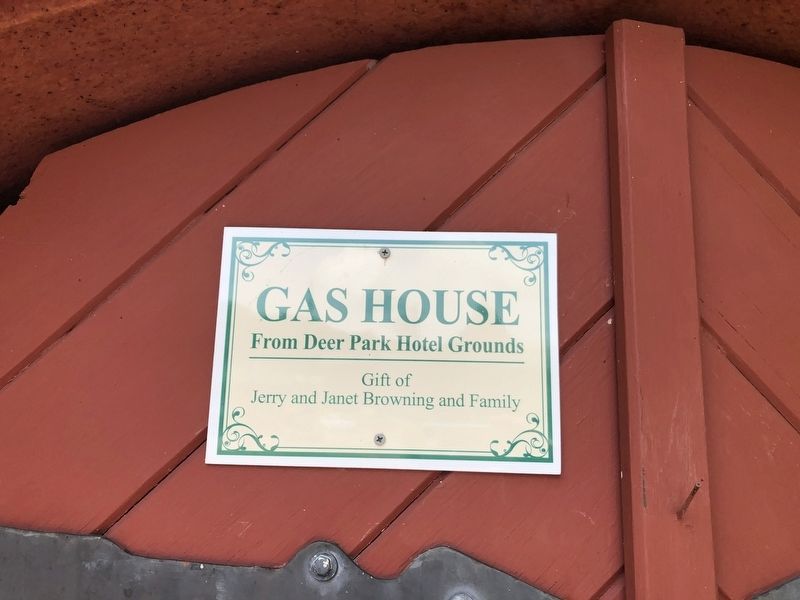 Gas House Marker image. Click for full size.