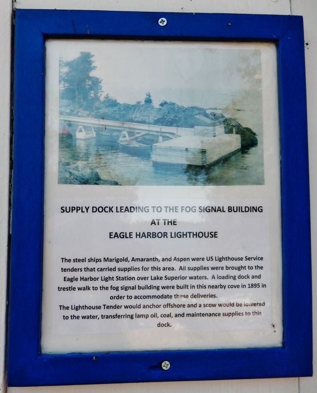 Fog Signal Building — Supply Depot. Click for full size. Fog Signal Building — Supply Depot image. Click for full size.