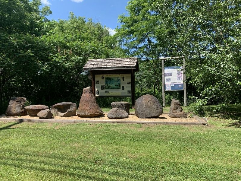 The Gilboa Fossils Marker. Click for full size. The Gilboa Fossils Marker image. Click for full size.