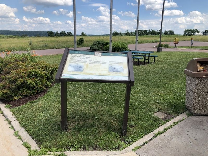 Keyser's Ridge Marker. Click for full size. Keyser's Ridge Marker image. Click for full size.