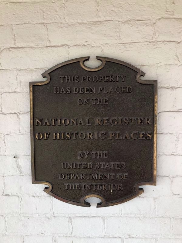 National Register of Historic places on the Casselman Inn. Click for full size. National Register of Historic places on the Casselman Inn image. Click for full size.