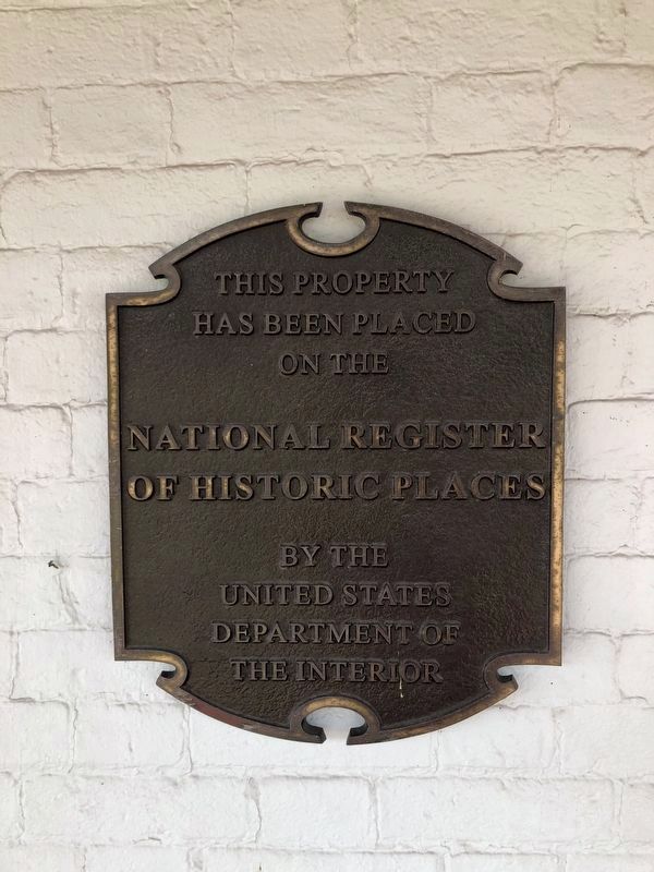 National Register of Historic places on the Casselman Inn image. Click for full size.