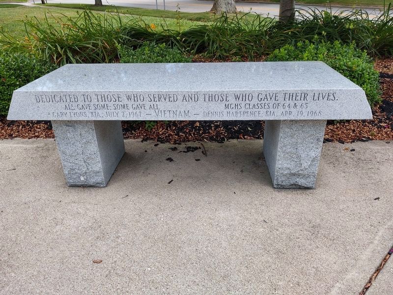 Morrow County Veterans Memorial Plaza Marker image. Click for full size.