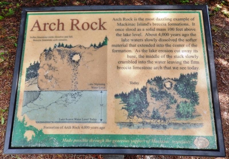Arch Rock Marker image. Click for full size.
