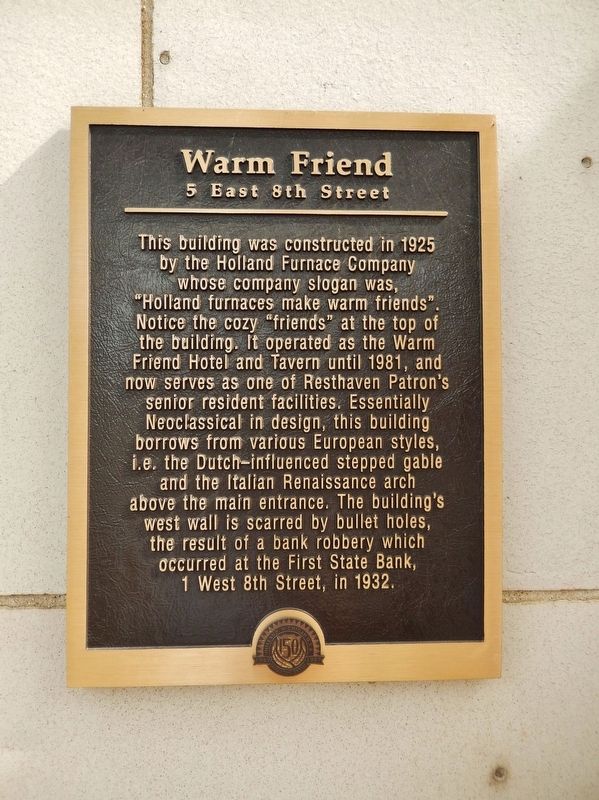 Warm Friend Marker. Click for full size. Warm Friend Marker image. Click for full size.