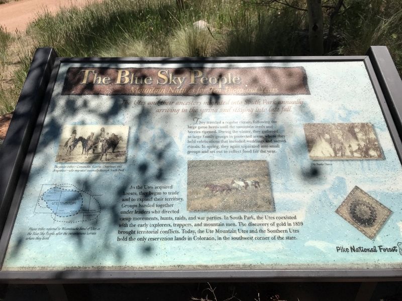The Blue Sky People Marker. Click for full size. The Blue Sky People Marker image. Click for full size.