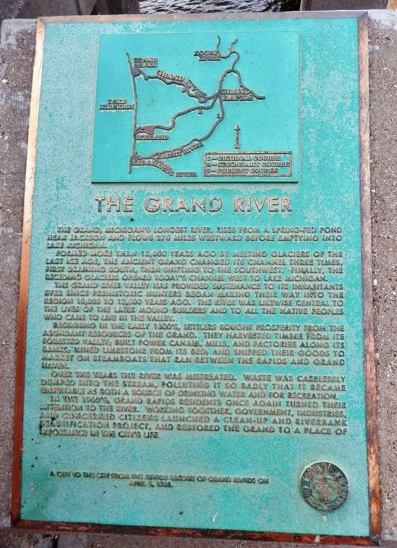 The Grand River Marker image. Click for full size.