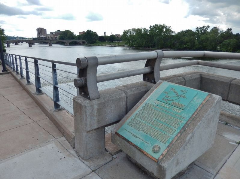 The Grand River Marker. Click for full size. The Grand River Marker image. Click for full size.