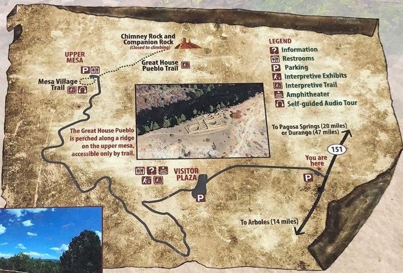 Welcome to Chimney Rock National Monument Detail image. Click for full size.