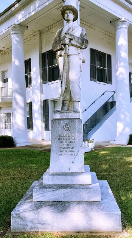 Claiborne Parish Confederate Monument (front) image. Click for full size.