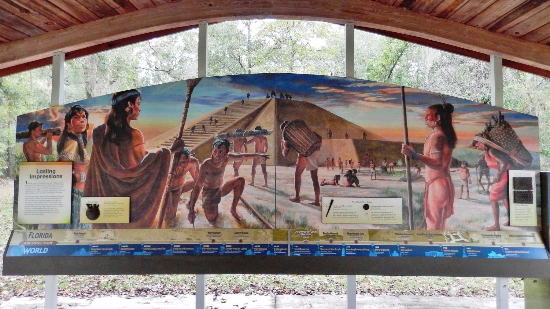 Lasting Impressions Marker & Great Mound Construction Mural image. Click for full size.