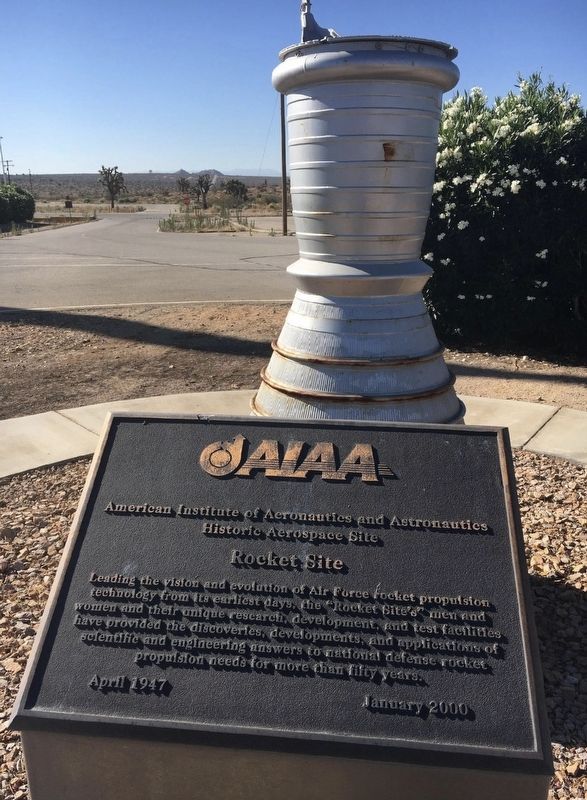Rocket Site Marker. Click for full size. Rocket Site Marker image. Click for full size.