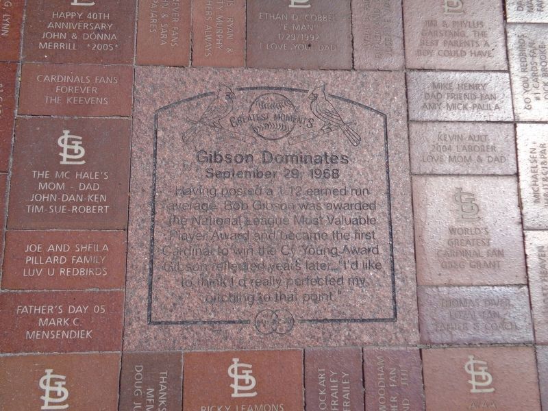 Gibson Dominates Marker. Click for full size. Gibson Dominates Marker image. Click for full size.