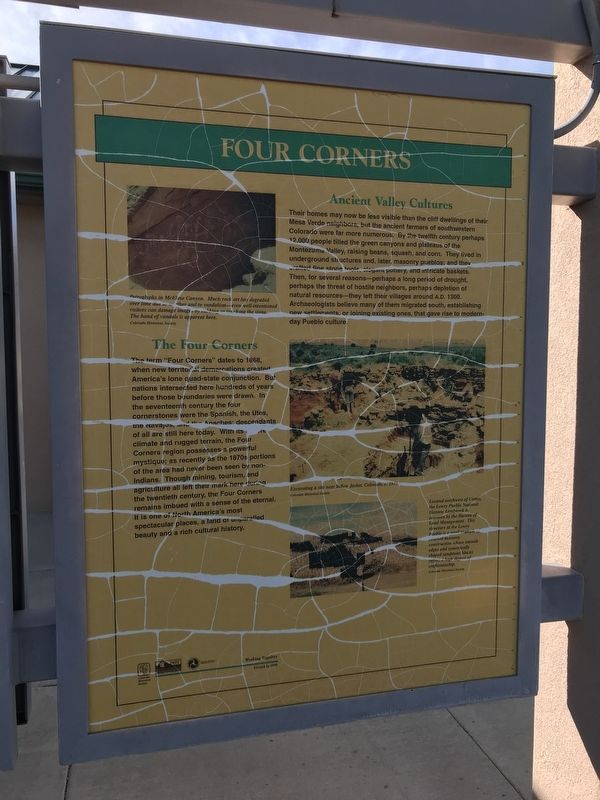 Four Corners Marker image. Click for full size.