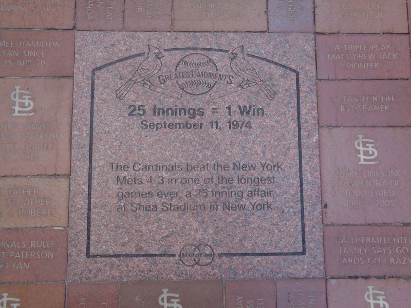 25 Innings = 1 Win Marker. Click for full size. 25 Innings = 1 Win Marker image. Click for full size.