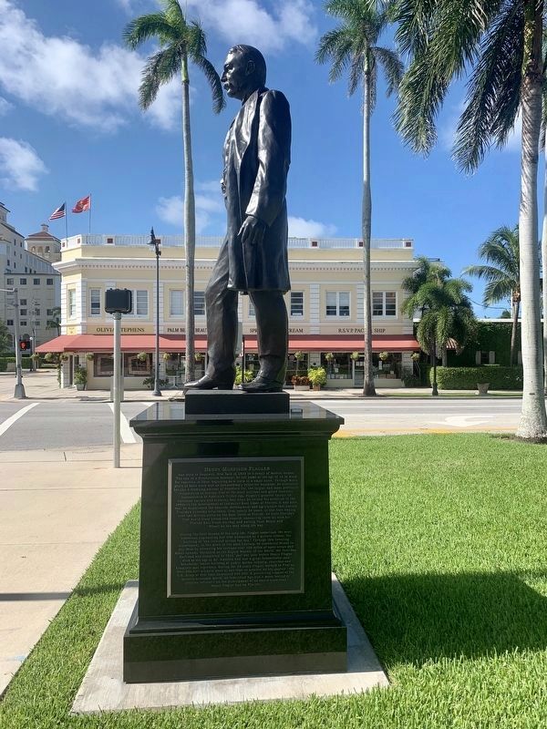 Henry Morrison Flagler Marker. Click for full size. Henry Morrison Flagler Marker image. Click for full size.