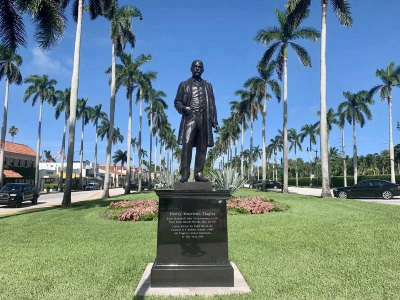 Henry Morrison Flagler Statue. Click for full size. Henry Morrison Flagler Statue image. Click for full size.