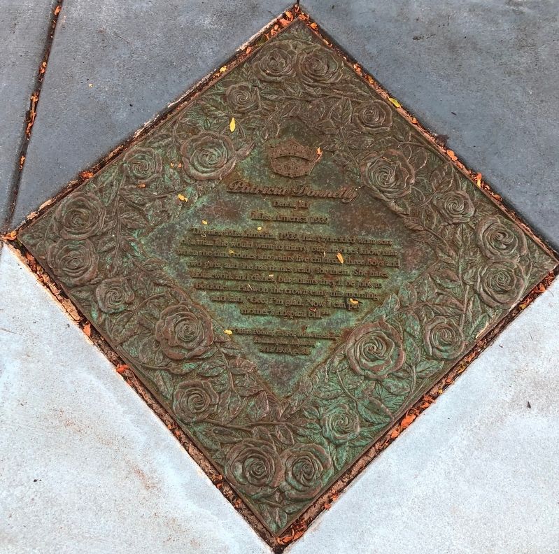 Patricia Donnelly Marker. Click for full size. Patricia Donnelly Marker image. Click for full size.