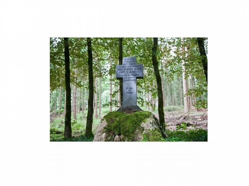 Eric Fisher Wood Marker, Meyerode, Belgium. Click for full size. Eric Fisher Wood Marker, Meyerode, Belgium image. Click for full size.