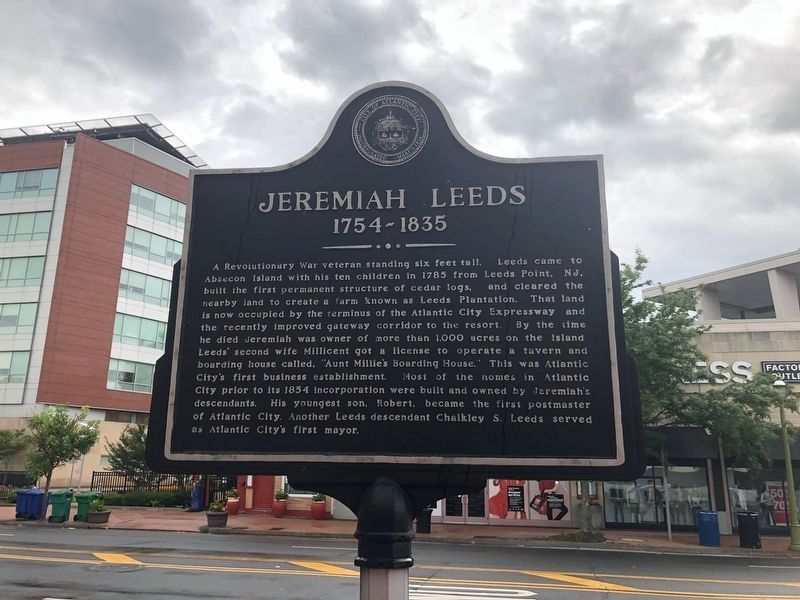 Jeremiah Leeds Marker image. Click for full size.