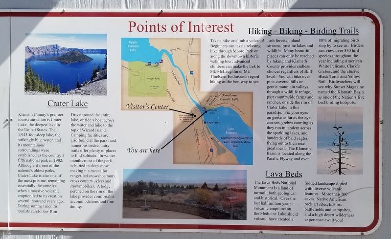 Klamath Basin Points of Interest image. Click for full size.
