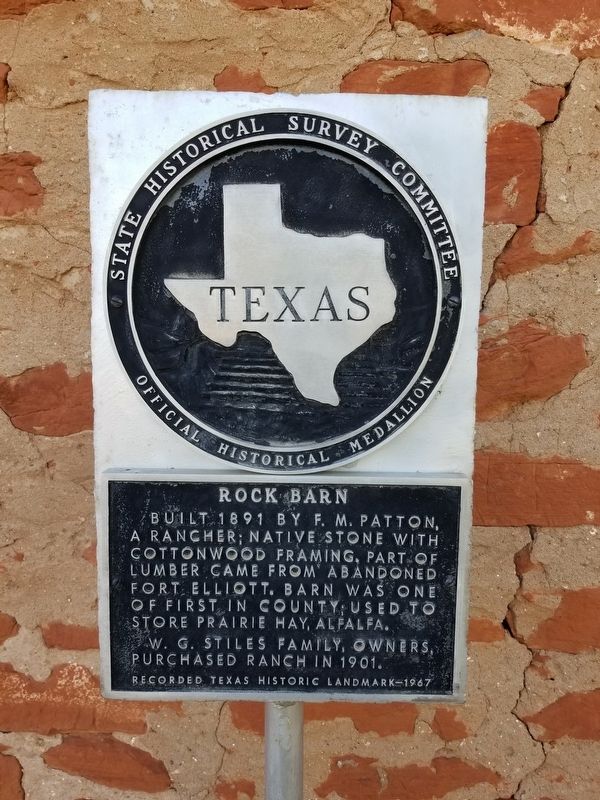 Rock Barn Marker. Click for full size. Rock Barn Marker image. Click for full size.