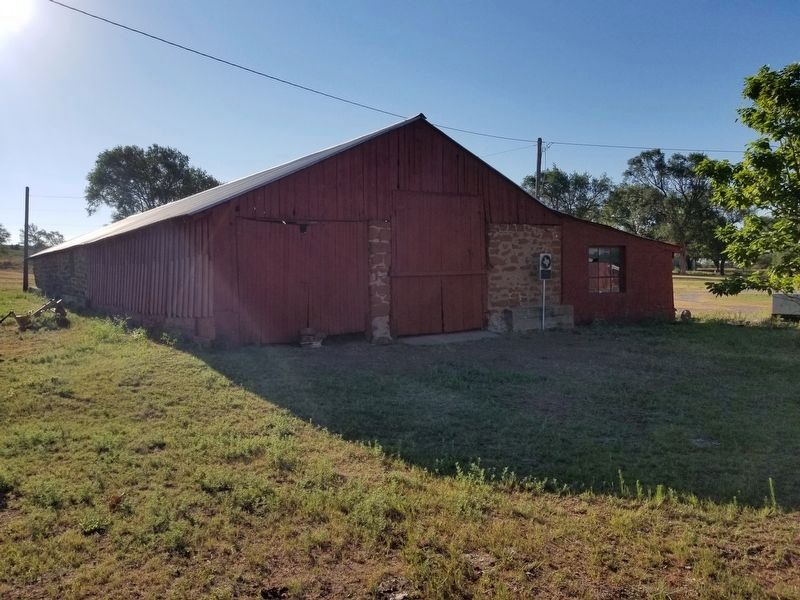 Rock Barn and Marker. Click for full size. Rock Barn and Marker image. Click for full size.