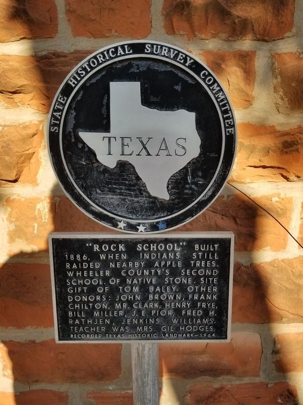 Rock School Marker image. Click for full size.