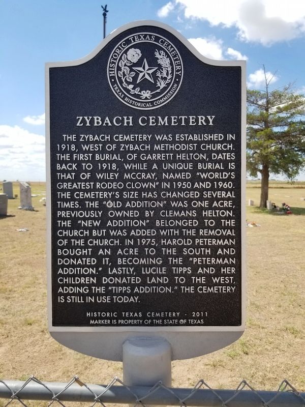 Zybach Cemetery Marker image. Click for full size.