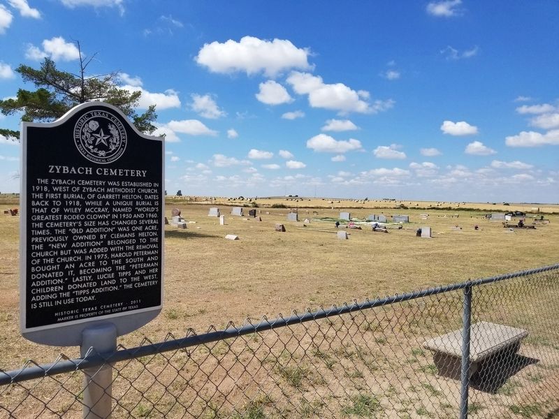 Zybach Cemetery Marker image. Click for full size.