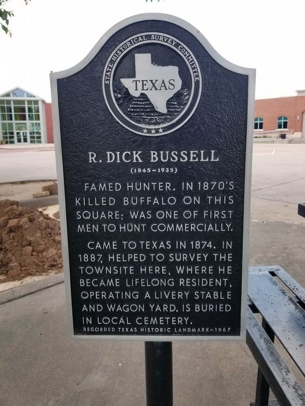 R. Dick Bussell Marker image. Click for full size.