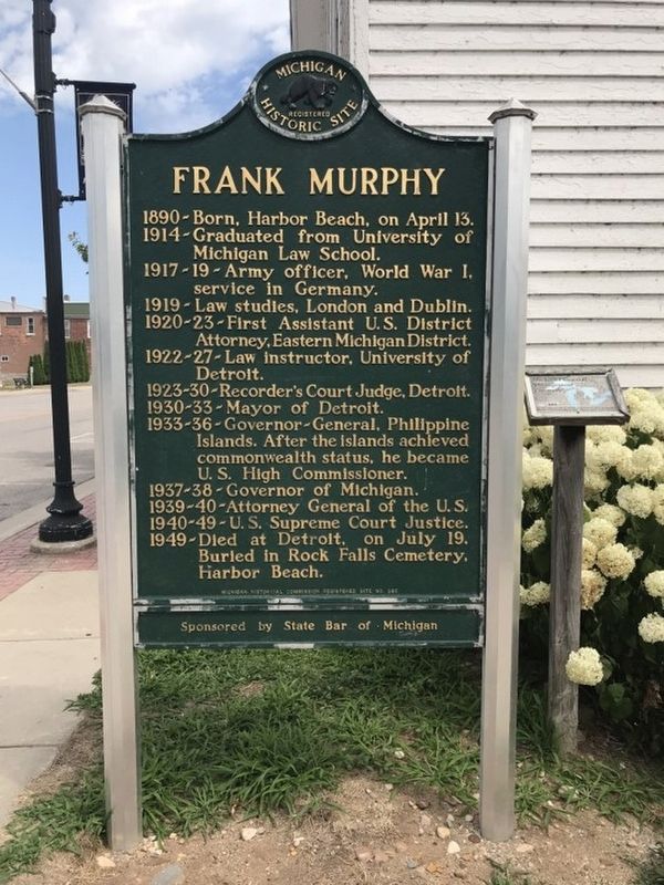 Frank Murphy Marker Side 2 image. Click for full size.