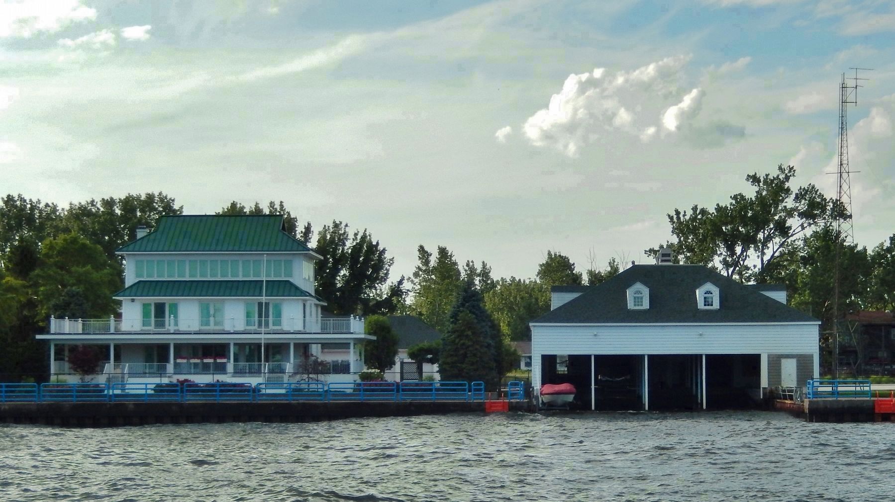 Former Grand Haven Life Saving Station and Boathouse. Click for full size. Former Grand Haven Life Saving Station and Boathouse image. Click for full size.